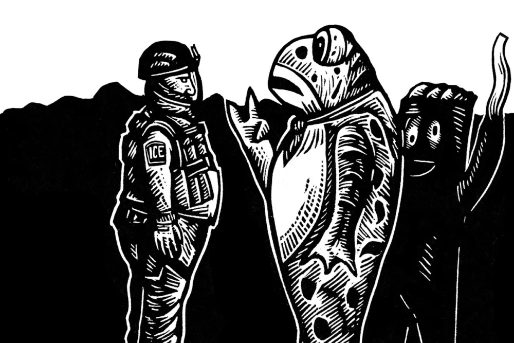 Portland’s Whimsical Rebellion: Inflatable Costumes Confront Federal Authority Amidst Broader Innovation and Urban Wildlife Challenges.