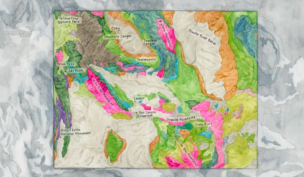 Wyoming’s Ancient Rocks Whisper Tales of Deep Time and Earth’s Enduring Cycles.