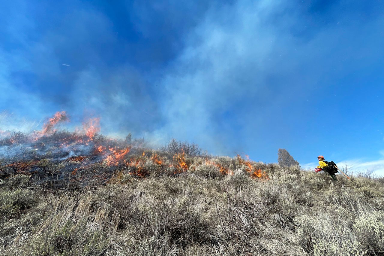 Western Land Managers Navigate Dry Conditions to Conduct Vital Prescribed Burns